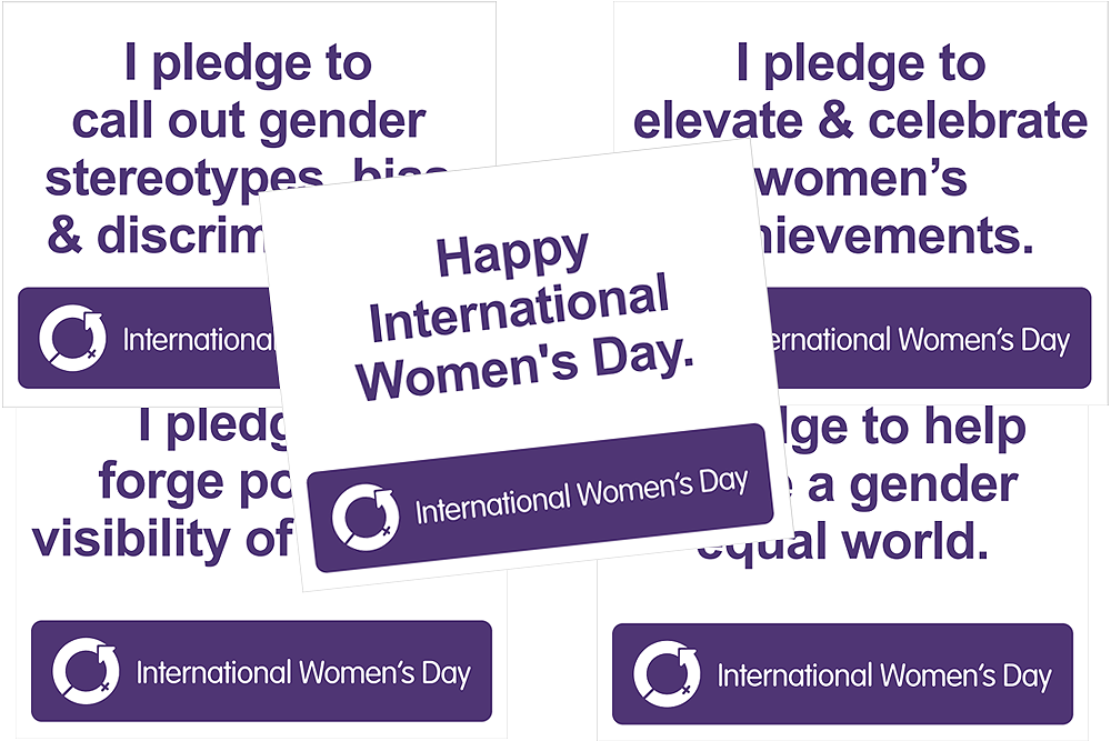 #GiveToGain pledge cards