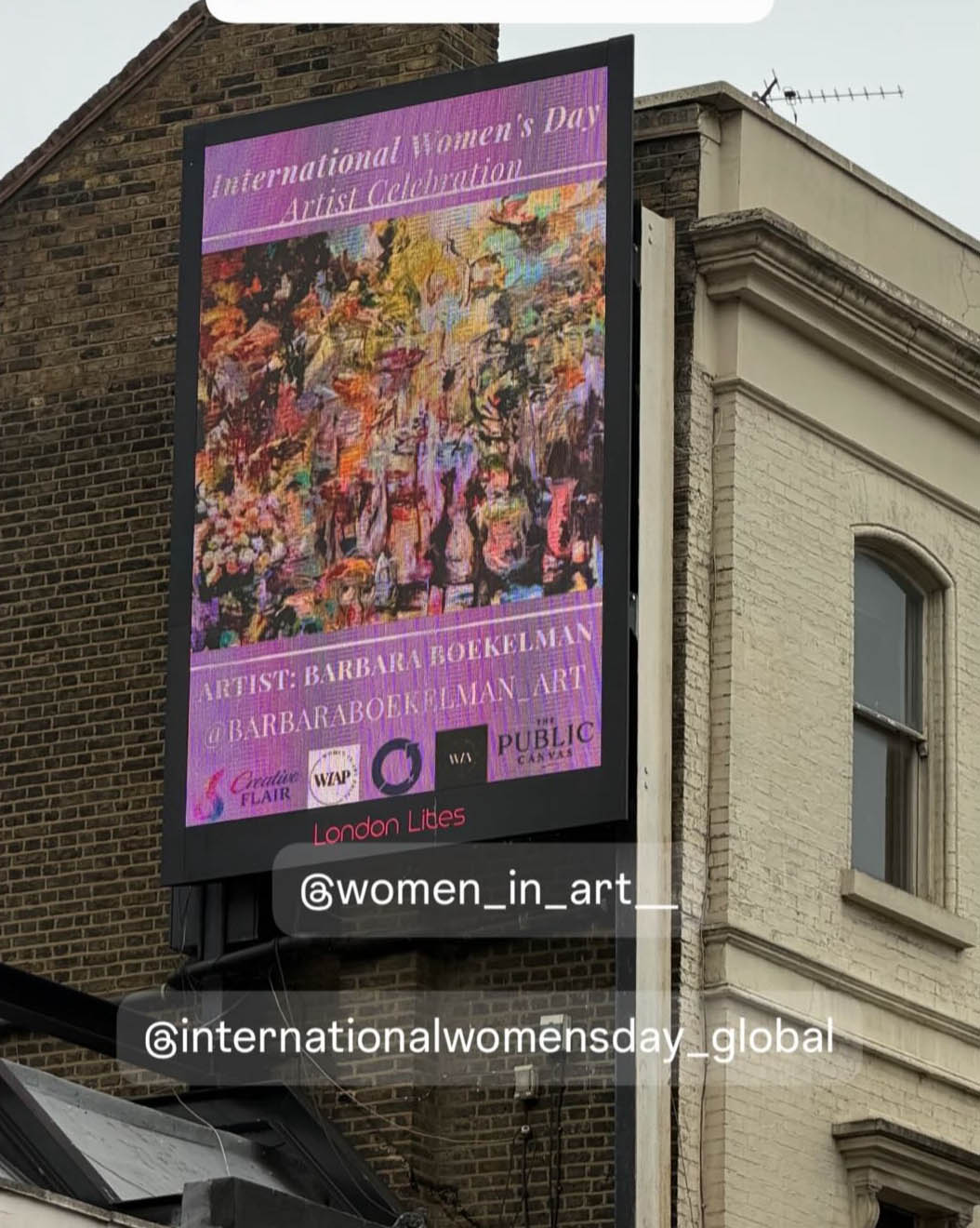 Barbara Boekelman IWD art