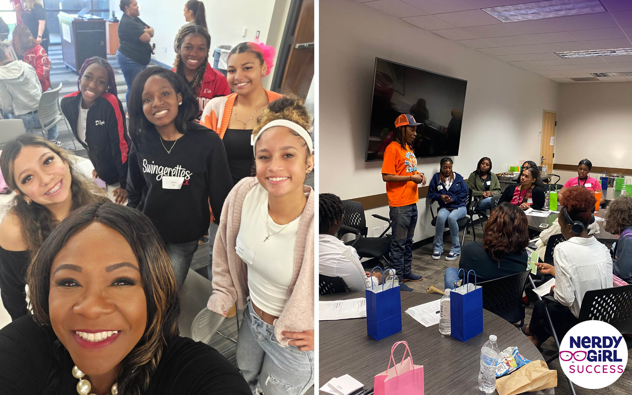 IWD Giving Nerdy Girl nonprofit