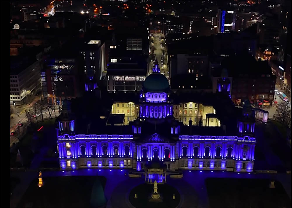 IWD LightUp Belfast City Hall