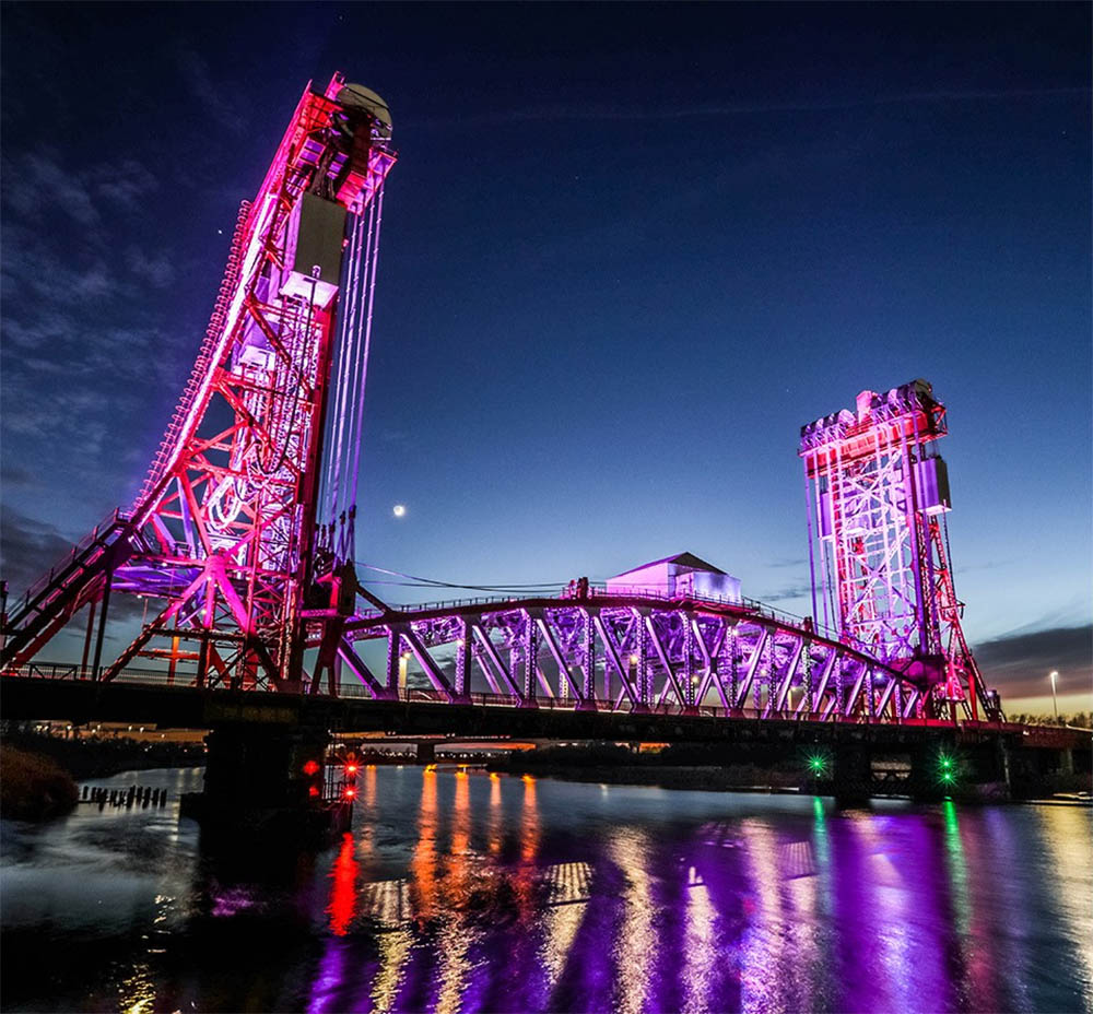IWD LightUp StocktononTees Borough Council