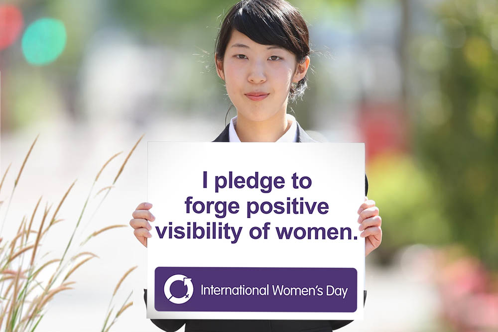 Pledge card examples