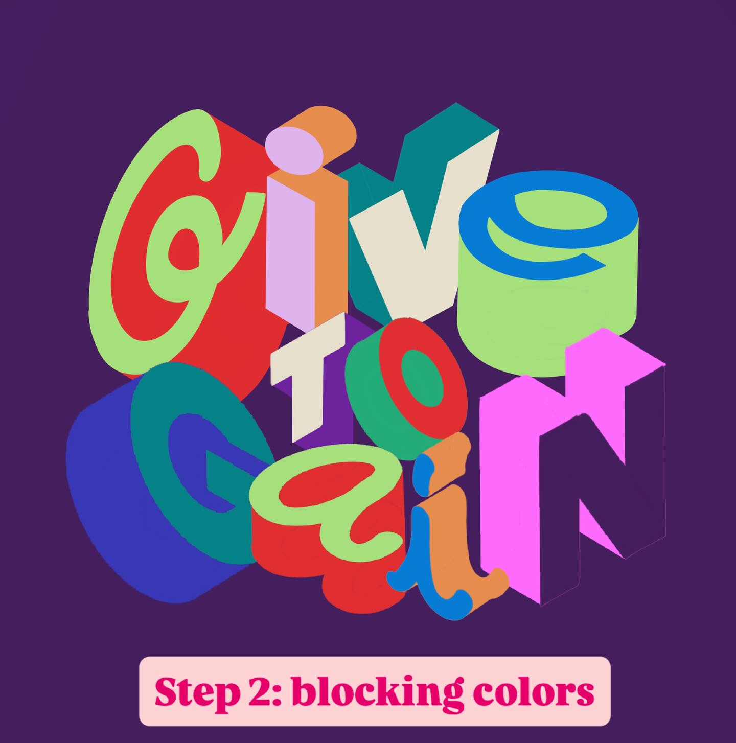 IWD Typism #GiveToGain women creatives