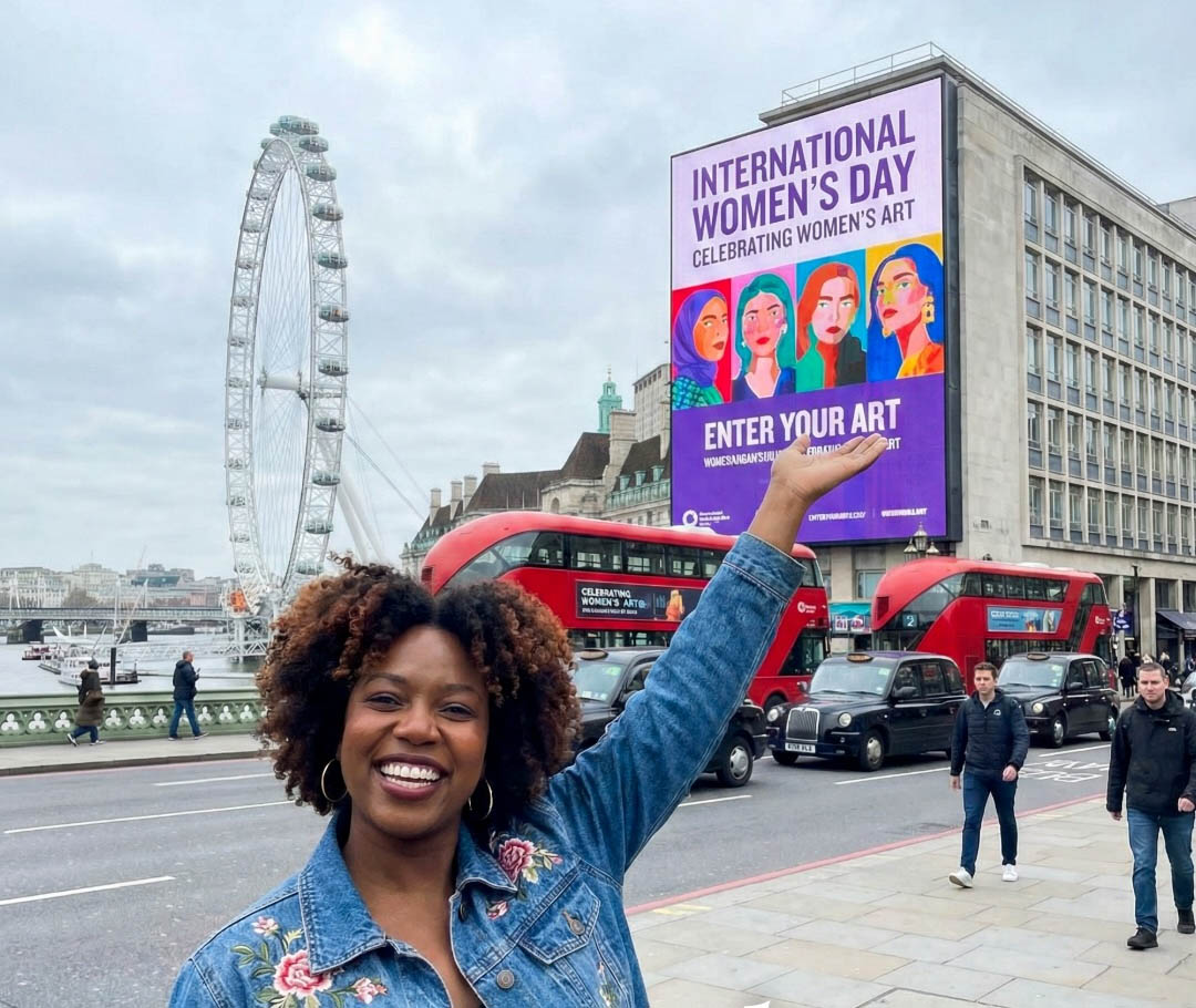 IWD 2026 publicart GiveToGain London - Creative Flair - WomenInArt