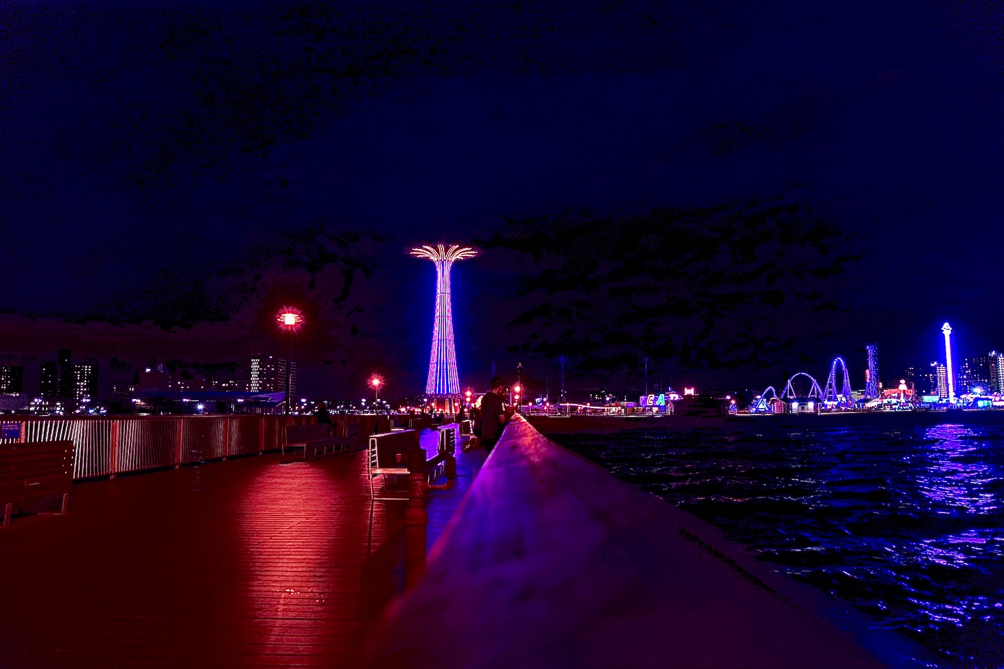 IWD Ligt UP - Luna Park NYC