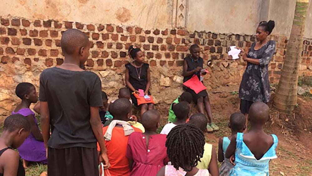 KidsClubKampala IWD GiveToGain