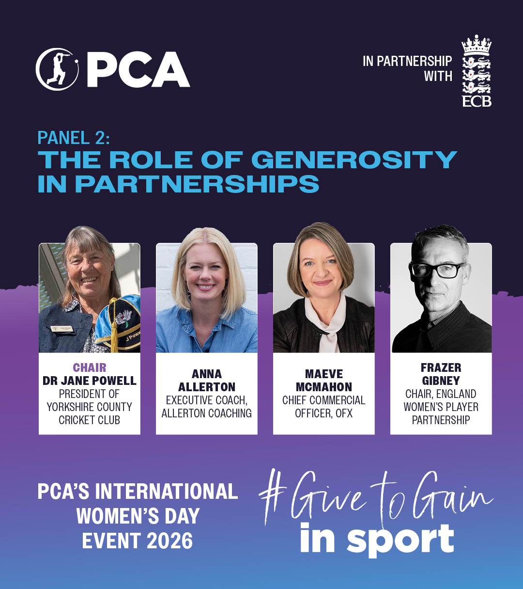 PCA IWD event