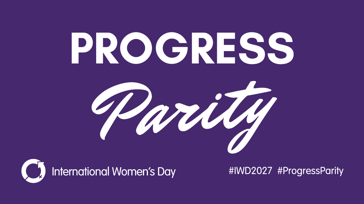 IWD 2027 theme PROGRESS PARITY