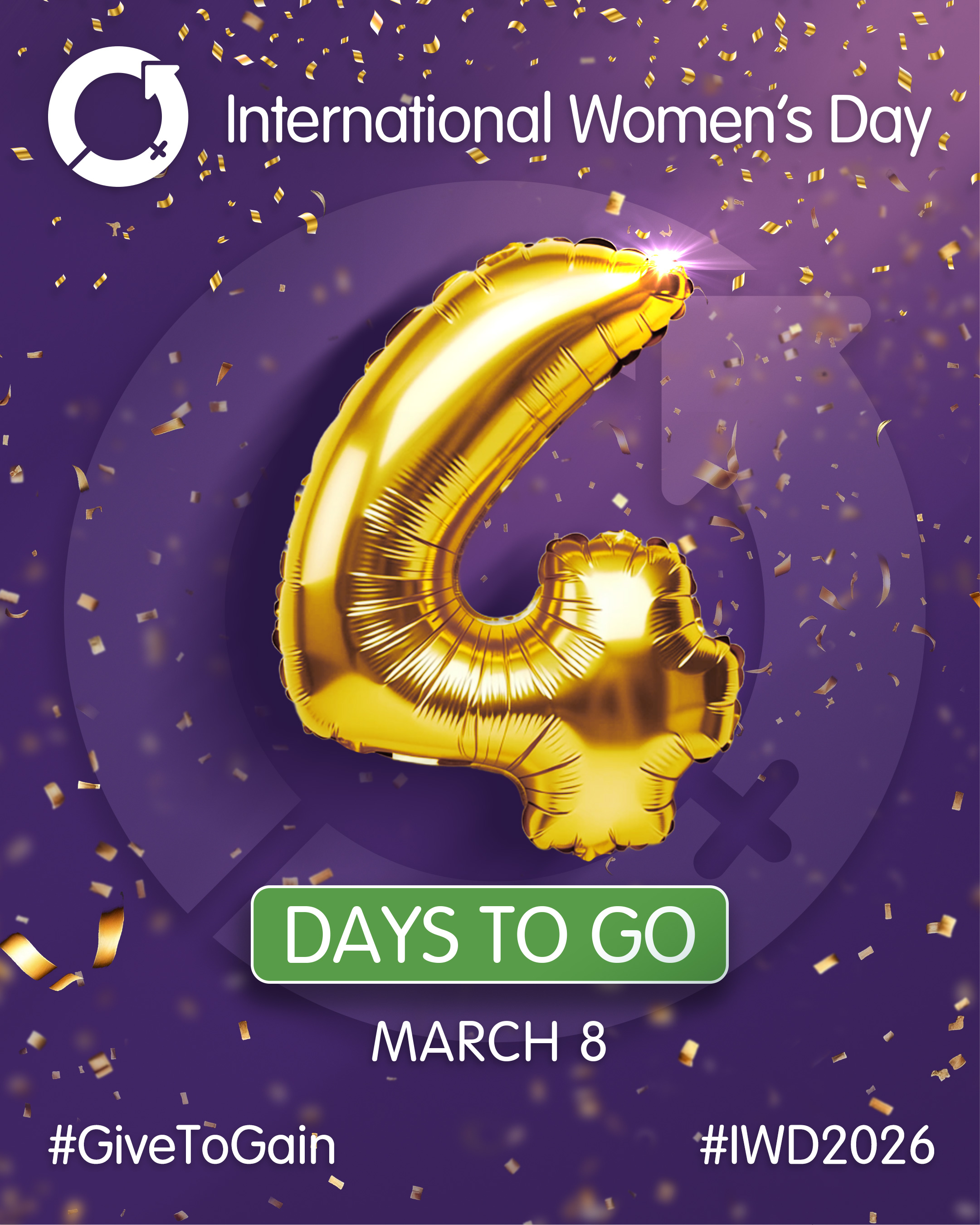 IWD Countdown: 4 days to go