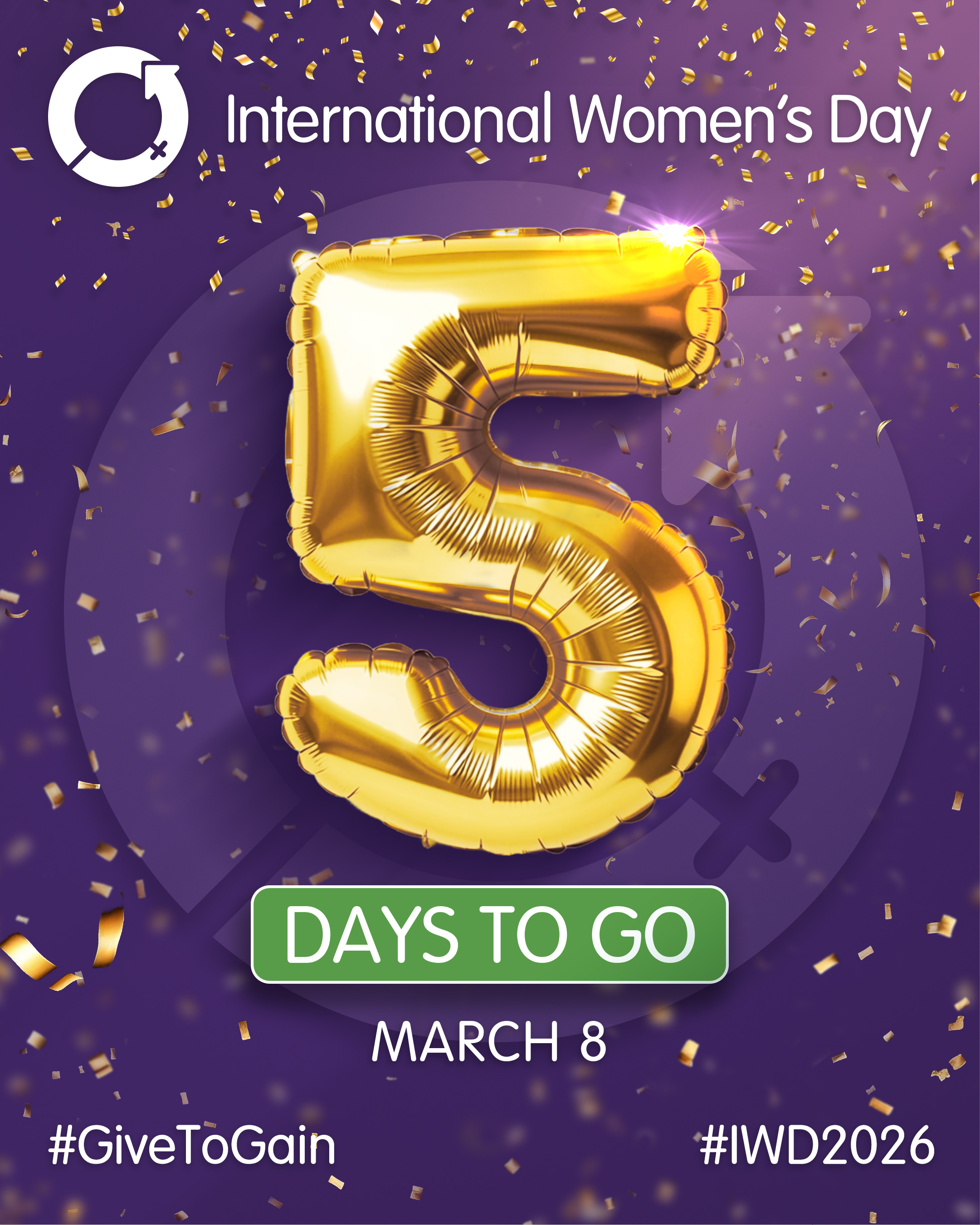 IWD Countdown: 5 days to go