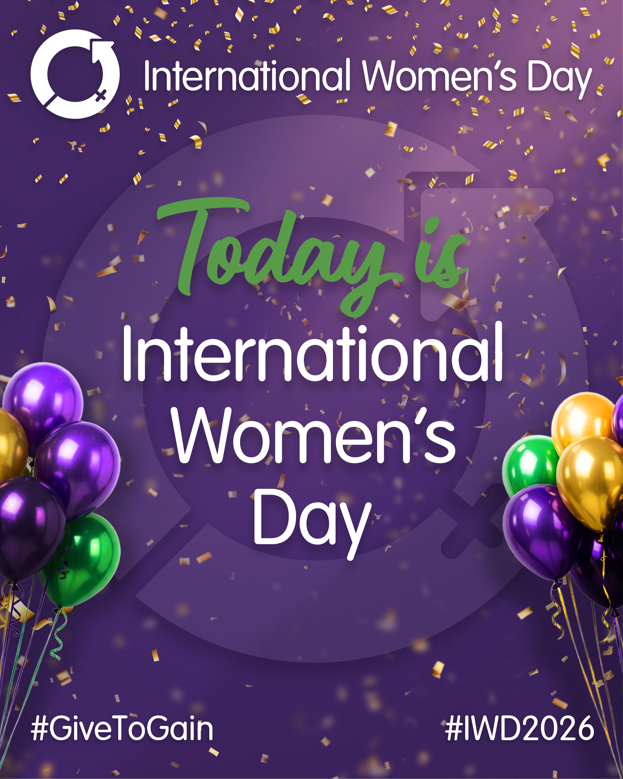 IWD Countdown: Today is IWD