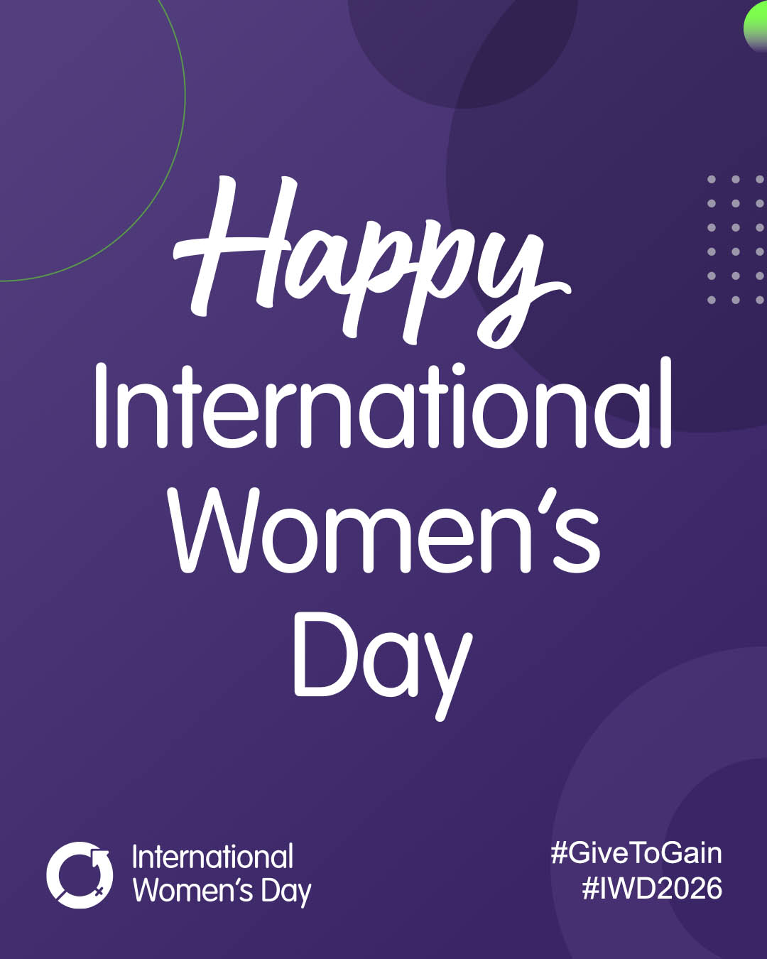 IWD Social Media card: Happy IWD